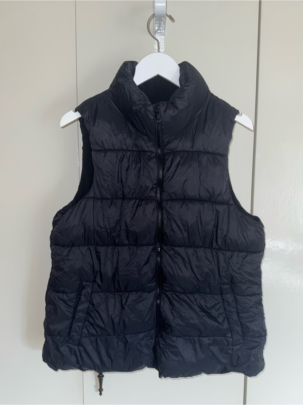 Black Puffer Vest Jacket